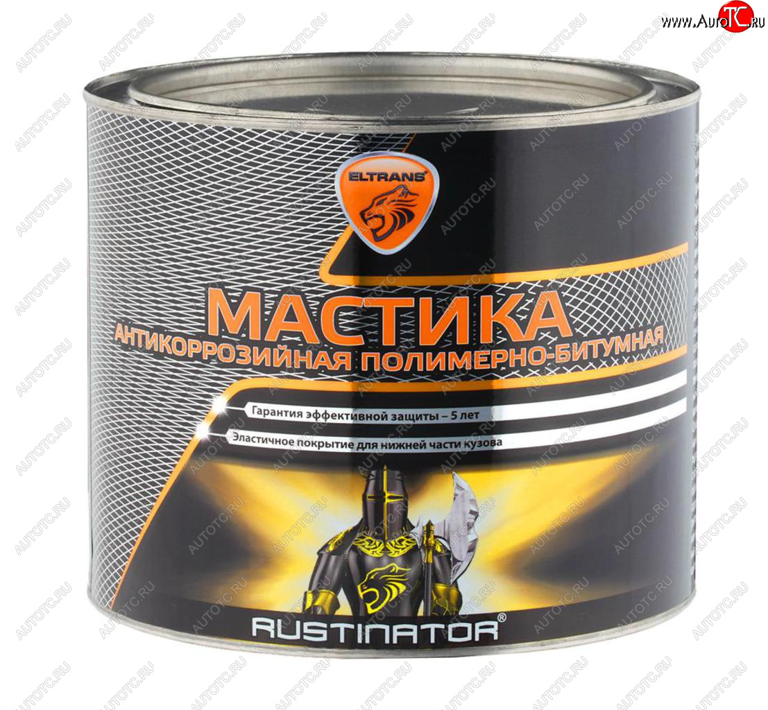 939 р. Антикор мастика полимерно-битумная 2.2кг БАСТИОН ЭЛТРАНС ЭЛТРАНС el-0208.02  с доставкой в г. Кемерово