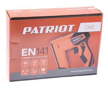 4 099 р. Степлер электрический 30удмин. (комплект скоб) PATRIOT PATRIOT en 141  с доставкой в г. Кемерово. Увеличить фотографию 3
