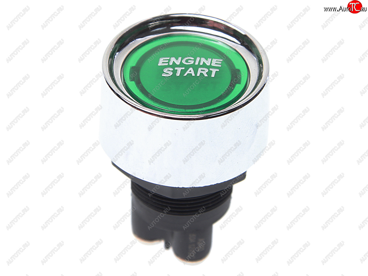 739 р. Выключатель кнопка 12V 50А ENGINE START без фиксации зеленая NO NAME engine startзе  с доставкой в г. Кемерово