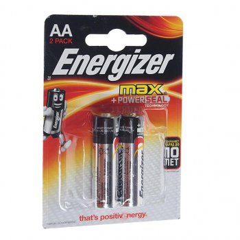 179 р. Батарейка AA LR6 1.5V блистер (2шт.) Alkaline ENERGIZER ENERGIZER en-lr6бл ENERGIZER en-lr6бл  с доставкой в г. Кемерово. Увеличить фотографию 1