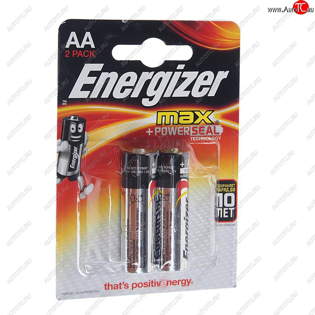 179 р. Батарейка AA LR6 1.5V блистер (2шт.) Alkaline ENERGIZER ENERGIZER en-lr6бл ENERGIZER en-lr6бл  с доставкой в г. Кемерово