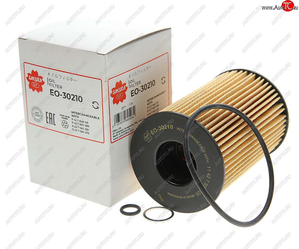 1 299 р. Фильтр масляный BMW 5 (F10),7 (F01-F04),X5 (E70),X6 (E71,E72) (4.5-6.0) SAKURA SAKURA eo30210  с доставкой в г. Кемерово