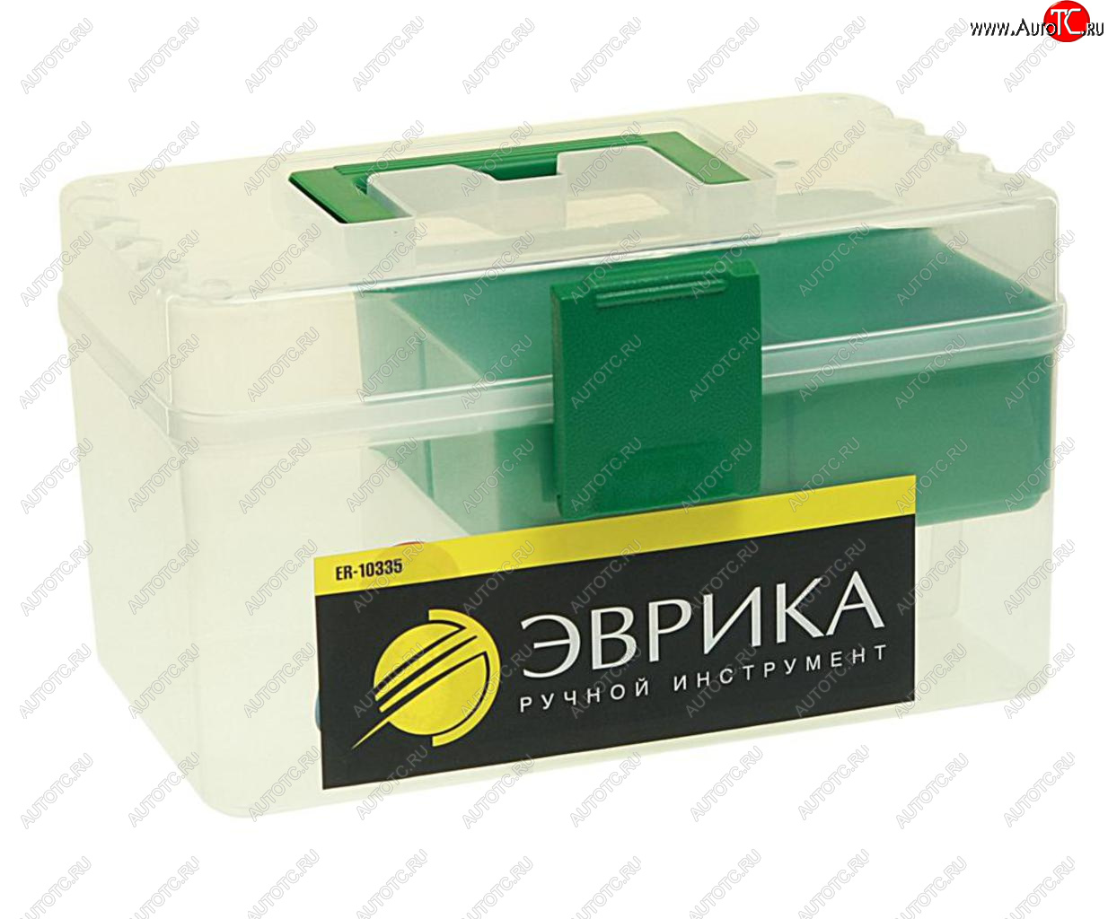 281 р. Ящик для инструмента 280х165х163мм прозрачный ЭВРИКА ЭВРИКА er-10335  с доставкой в г. Кемерово