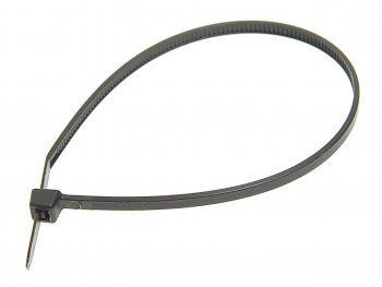 2 р. Хомут-стяжка 160х3.0 пластик черный (1шт.) ЭВРИКА ЭВРИКА er-13161-1  с доставкой в г. Кемерово. Увеличить фотографию 1