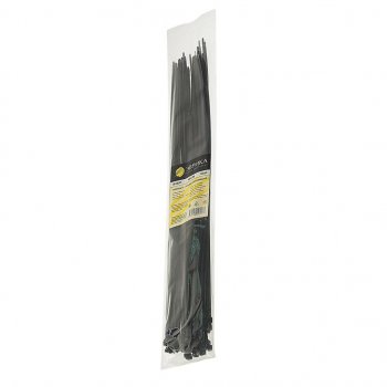 171 р. Хомут-стяжка 370х4.0 пластик черный (50шт.) ЭВРИКА ЭВРИКА er-14371  с доставкой в г. Кемерово. Увеличить фотографию 1