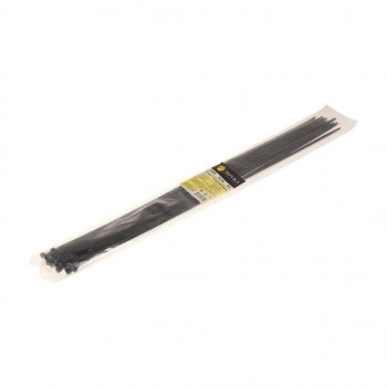 144 р. Хомут-стяжка 500х5.0 пластик черный (25шт.) ЭВРИКА ЭВРИКА er-15502  с доставкой в г. Кемерово. Увеличить фотографию 1