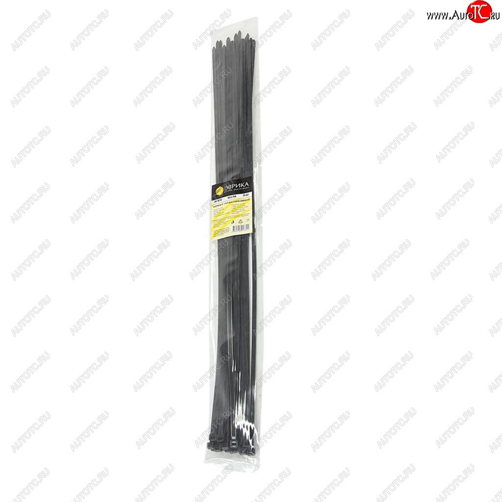 349 р. Хомут-стяжка 750х8.0 пластик черный (25шт.) ЭВРИКА ЭВРИКА er-18752  с доставкой в г. Кемерово