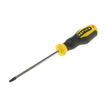 44 р. Отвертка TORX T27х125мм магнитная ЭВРИКА ЭВРИКА er-1dt-05  с доставкой в г. Кемерово. Увеличить фотографию 1