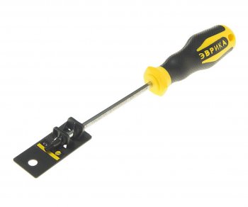 74 р. Отвертка TORX T27х125мм магнитная (с держателем) ЭВРИКА ЭВРИКА er-1dt-05h  с доставкой в г. Кемерово. Увеличить фотографию 1