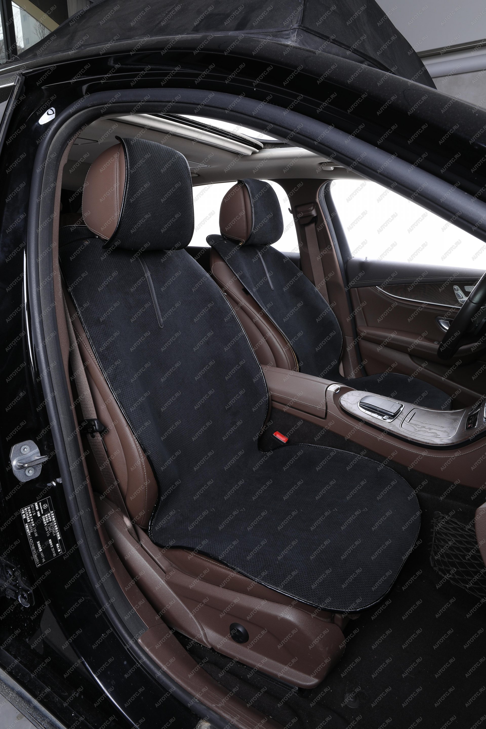 2 249 р. Накидка на сиденье (Galaxy велюр) Автопилот Geely GX7 (2011-2015) (черный)  с доставкой в г. Кемерово