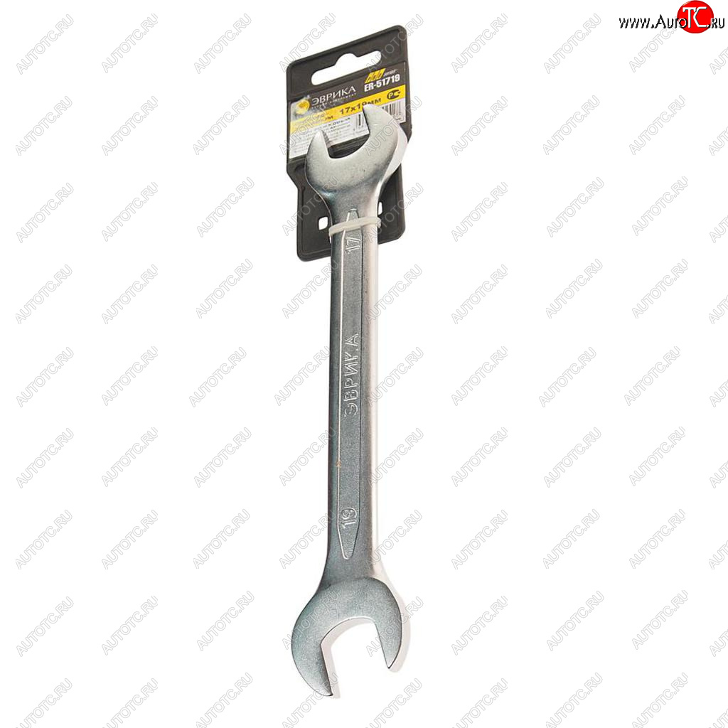 182 р. Ключ рожковый 17х19мм CrV Pro ЭВРИКА ЭВРИКА er-51719  с доставкой в г. Кемерово