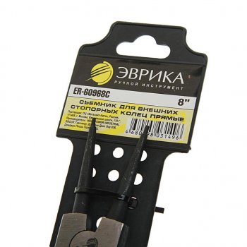 297 р. Съемник колец стопорных внешних 203мм прямой ЭВРИКА ЭВРИКА er-60968c  с доставкой в г. Кемерово. Увеличить фотографию 2