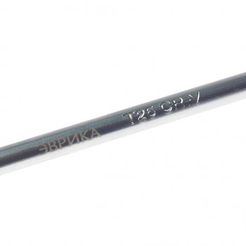 21 р. Ключ TORX Г-образный T25 удлиненный ЭВРИКА ЭВРИКА er-76625l  с доставкой в г. Кемерово. Увеличить фотографию 2