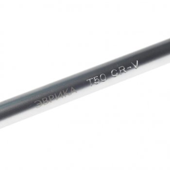 112 р. Ключ TORX Г-образный T50 удлиненный ЭВРИКА ЭВРИКА er-76650l  с доставкой в г. Кемерово. Увеличить фотографию 2