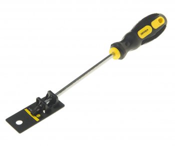 57 р. Отвертка TORX T30х150мм магнитная с противоскользящей ручкой (с держателем) ЭВРИКА ЭВРИКА er-7dt-06h  с доставкой в г. Кемерово. Увеличить фотографию 1