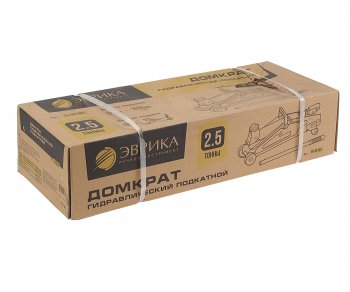 6 399 р. Домкрат подкатной 2.5т 85-385мм с низким подхватом ЭВРИКА ЭВРИКА er-82103  с доставкой в г. Кемерово. Увеличить фотографию 4