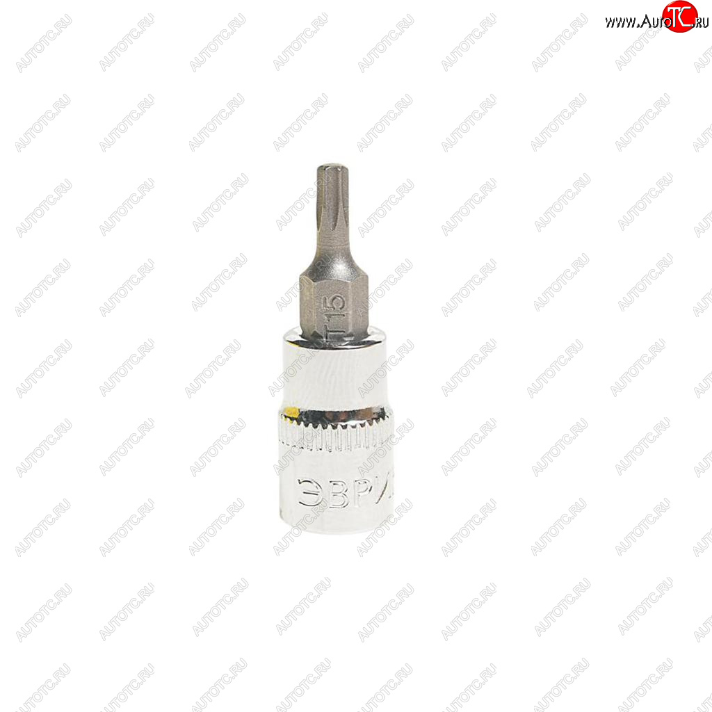31 р. Бита-головка 14 TORX T15х37мм ЭВРИКА ЭВРИКА er-93203  с доставкой в г. Кемерово