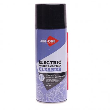 339 р. Очиститель электроконтактов 450мл аэрозоль Switch & Contact Cleaner AIM-ONE AIM-ONE es-270  с доставкой в г. Кемерово. Увеличить фотографию 1