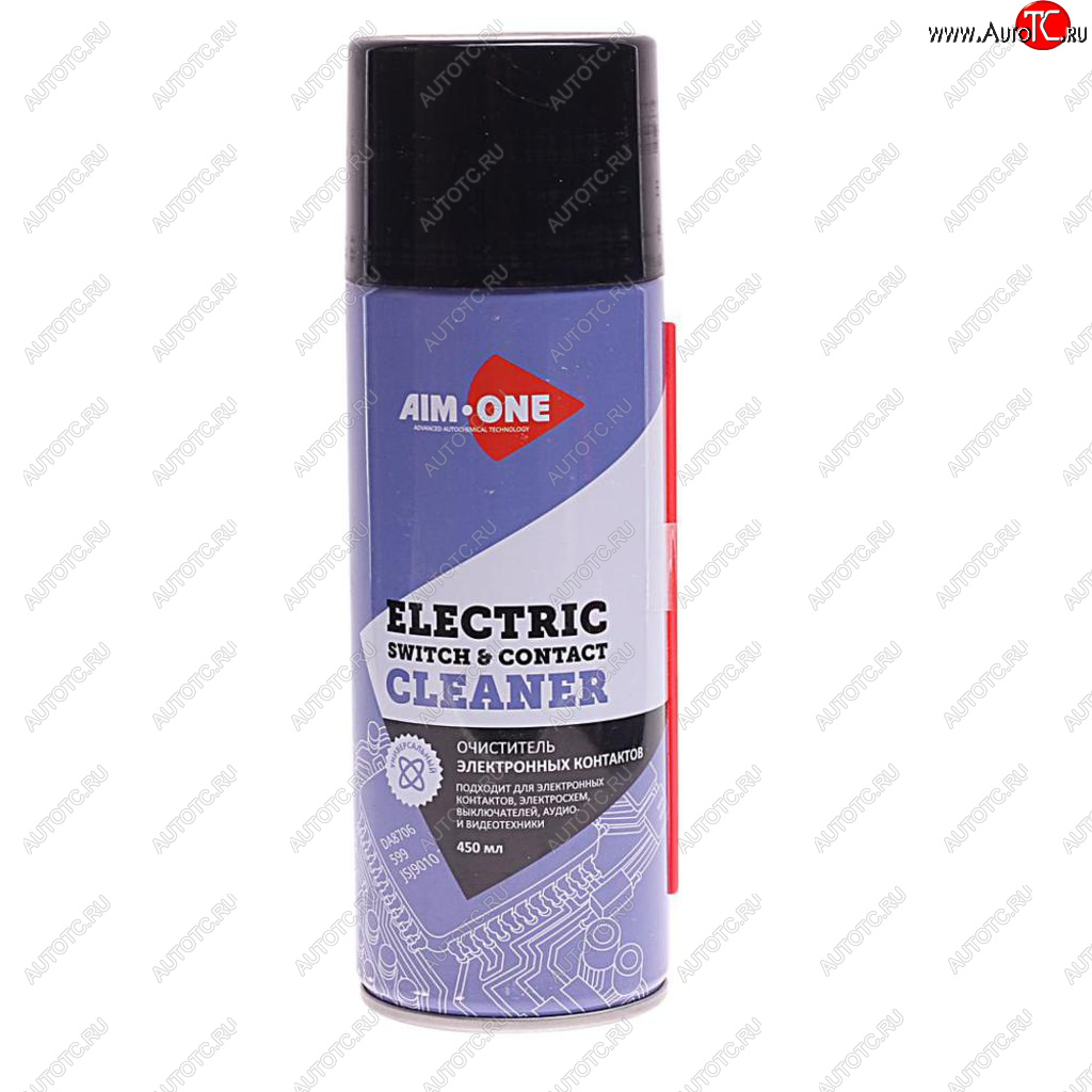339 р. Очиститель электроконтактов 450мл аэрозоль Switch & Contact Cleaner AIM-ONE AIM-ONE es-270  с доставкой в г. Кемерово