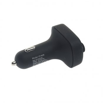 959 р. Устройство зарядное в прикуриватель с трансмиттером (bluetooth,hands free) EARLDOM EARLDOM et-m29 black  с доставкой в г. Кемерово. Увеличить фотографию 2