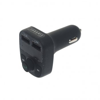 959 р. Устройство зарядное в прикуриватель с трансмиттером (bluetooth,hands free) EARLDOM EARLDOM et-m29 black  с доставкой в г. Кемерово. Увеличить фотографию 1