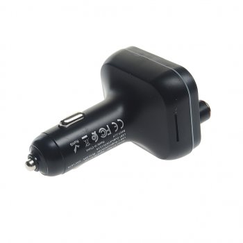 859 р. Устройство зарядное в прикуриватель с трансмиттером (bluetooth,hands free) EARLDOM EARLDOM et-m87 black  с доставкой в г. Кемерово. Увеличить фотографию 3