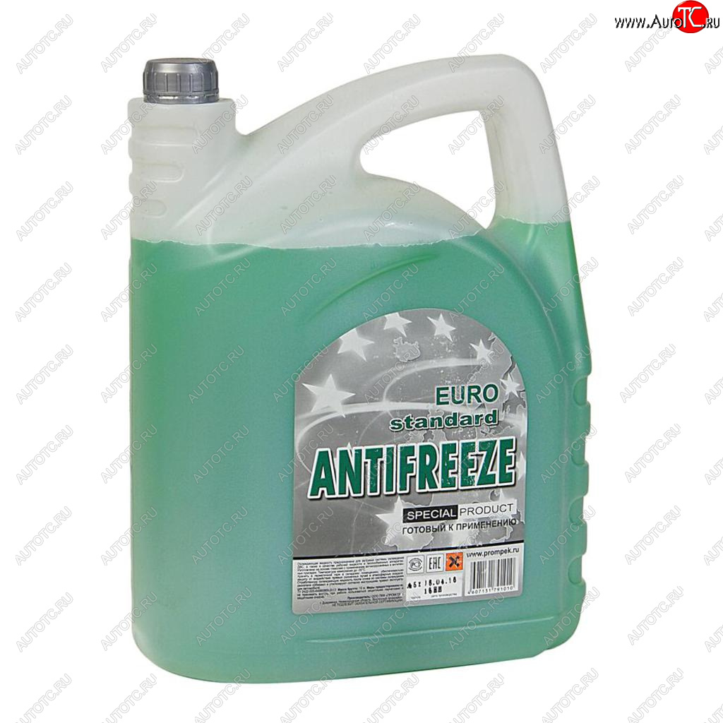 1 659 р. Антифриз зеленый -35C 10л EURO STANDARD EURO STANDARD eurogrn10  с доставкой в г. Кемерово