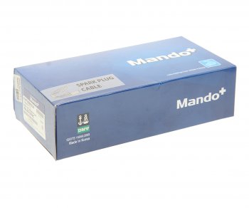 1 499 р. Провод высоковольтный DAEWOO Nexia (1.5 DOHC) CHEVROLET Aveo (1.4) (под модуль) комплект MANDO MANDO ewtd00013h  с доставкой в г. Кемерово. Увеличить фотографию 2