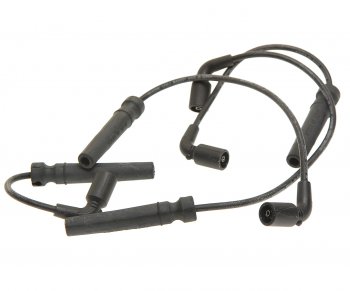 1 499 р. Провод высоковольтный DAEWOO Nexia (1.5 DOHC) CHEVROLET Aveo (1.4) (под модуль) комплект MANDO MANDO ewtd00013h  с доставкой в г. Кемерово. Увеличить фотографию 1