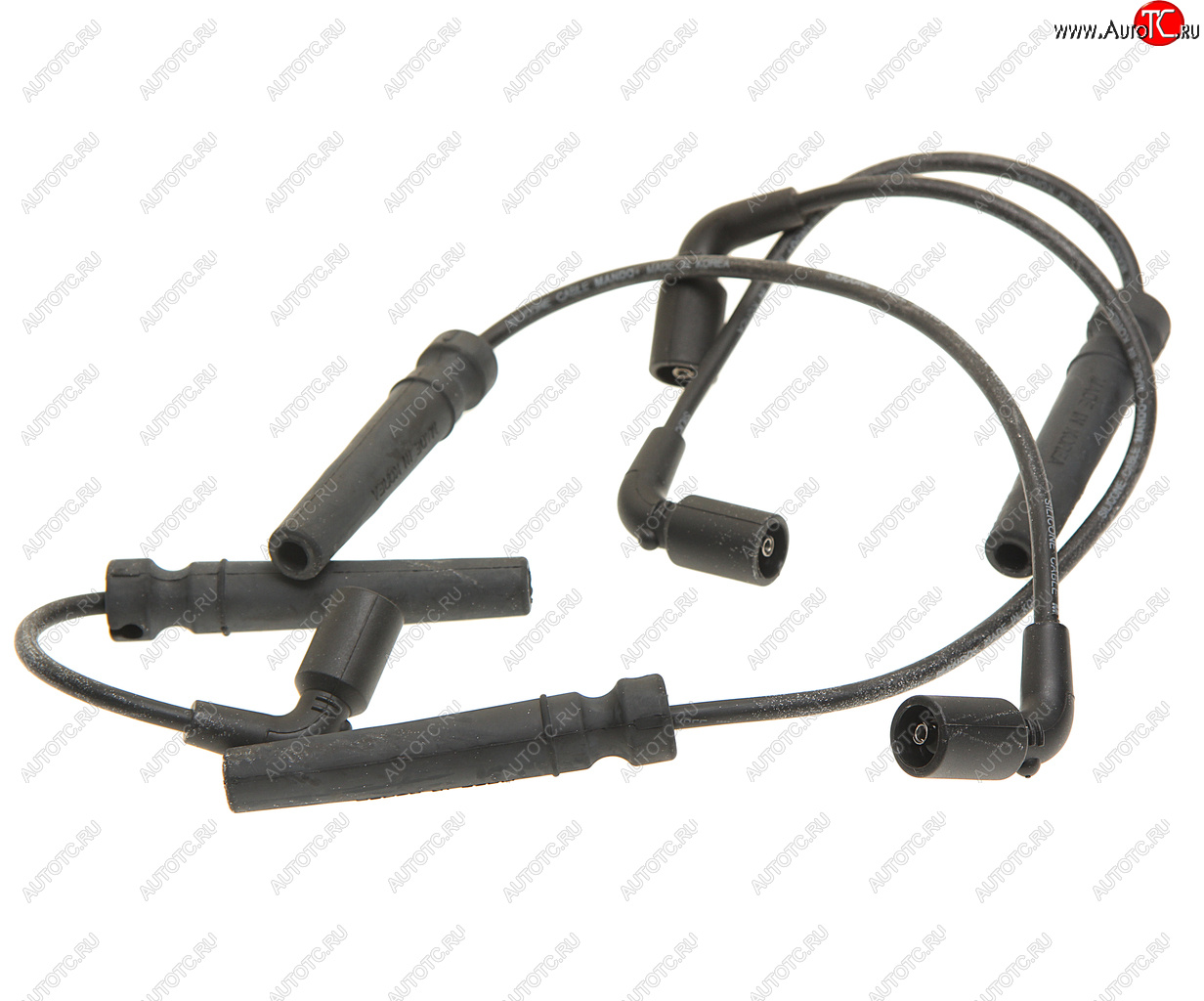 1 499 р. Провод высоковольтный DAEWOO Nexia (1.5 DOHC) CHEVROLET Aveo (1.4) (под модуль) комплект MANDO MANDO ewtd00013h  с доставкой в г. Кемерово