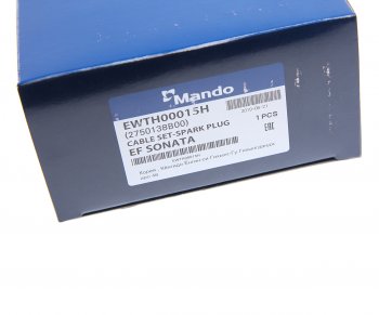 1 099 р. Провод высоковольтный HYUNDAI Sonata 4,5 (2.0),Santa Fe KIA Magentis комплект MANDO MANDO ewth00015h  с доставкой в г. Кемерово. Увеличить фотографию 4
