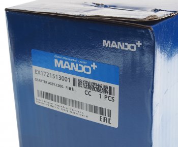 20 999 р. Стартер SSANGYONG Actyon (12-) (G20) MANDO MANDO ex1721513001 MANDO ex1721513001  с доставкой в г. Кемерово. Увеличить фотографию 4