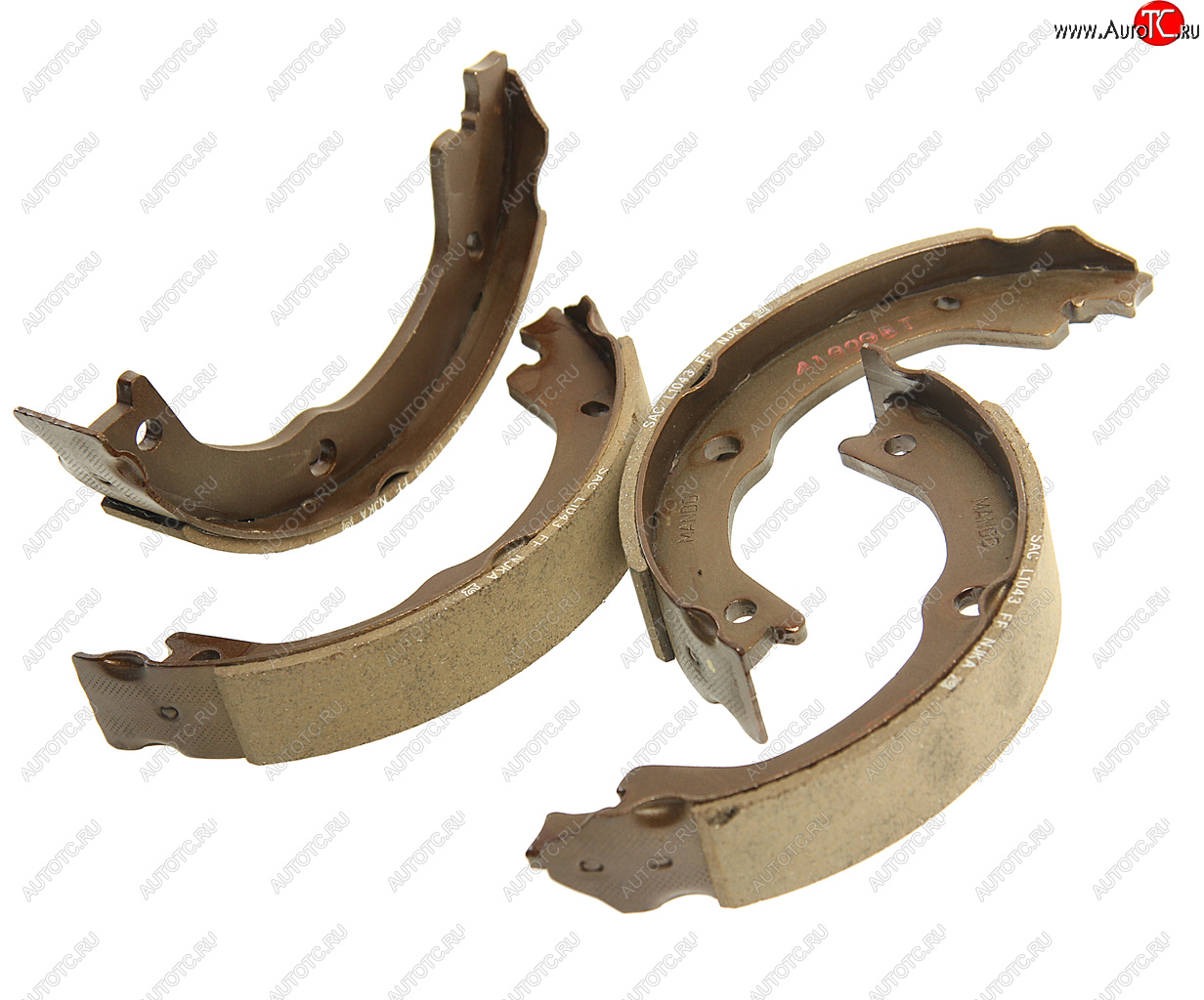 2 379 р. Колодки тормозные SSANGYONG Kyron (05-),Rexton (06-) (multi-link) стояночного тормоза (4шт.) MANDO MANDO ex4833a21000 MANDO ex4833a21000  с доставкой в г. Кемерово