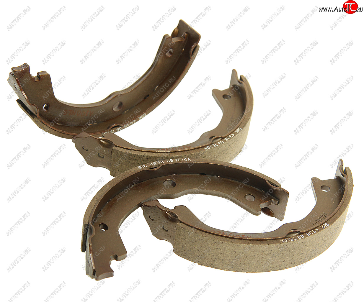 1 179 р. Колодки тормозные SSANGYONG Kyron (06-),Rexton (06-) (EPB) (multi-link) стоян..тормоза (4шт.) MANDO MANDO ex4833a21010  с доставкой в г. Кемерово