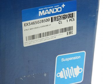 10 999 р. Амортизатор HYUNDAI Santa Fe (09-) передний левый газовый MANDO MANDO ex546502b500  с доставкой в г. Кемерово. Увеличить фотографию 5