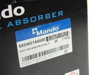 6 999 р. Амортизатор HYUNDAI i30 (08-) передний левый MANDO MANDO ex54651a6600  с доставкой в г. Кемерово. Увеличить фотографию 5