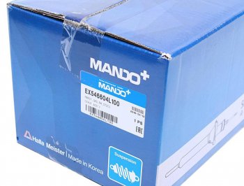 8 849 р. Амортизатор HYUNDAI Solaris (12-) передний правый газовый MANDO MANDO ex546604l100  с доставкой в г. Кемерово. Увеличить фотографию 3