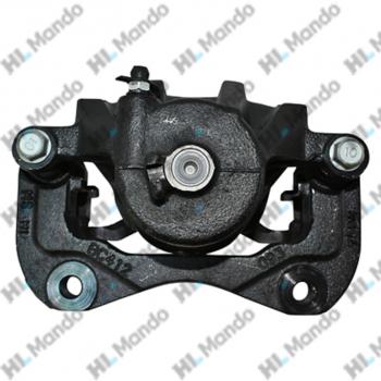 9 499 р. Суппорт HYUNDAI Santa Fe (00-) (2WD) передний левый (с колодками) MANDO MANDO ex5811026000 MANDO ex5811026000  с доставкой в г. Кемерово. Увеличить фотографию 2