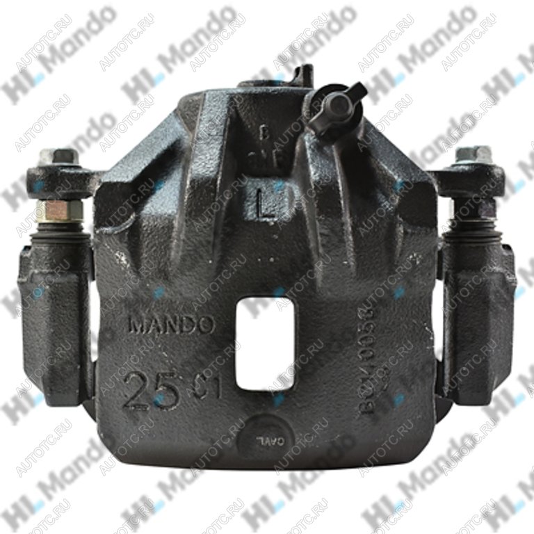 9 499 р. Суппорт HYUNDAI Santa Fe (00-) (2WD) передний левый (с колодками) MANDO MANDO ex5811026000 MANDO ex5811026000  с доставкой в г. Кемерово