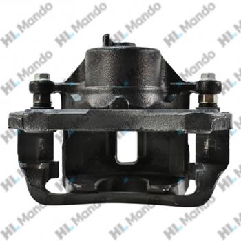 9 499 р. Суппорт HYUNDAI Santa Fe (00-) (2WD) передний левый (с колодками) MANDO MANDO ex5811026000 MANDO ex5811026000  с доставкой в г. Кемерово. Увеличить фотографию 4