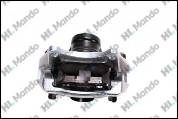 5 899 р. Суппорт KIA Optima (10-) передний левый (с колодками) MANDO MANDO ex581102t250 MANDO ex581102t250  с доставкой в г. Кемерово. Увеличить фотографию 2