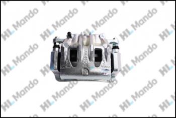 16 999 р. Суппорт HYUNDAI Santa Fe (12-) передний левый (с колодками) MANDO MANDO ex581102w700  с доставкой в г. Кемерово. Увеличить фотографию 1