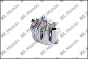 16 999 р. Суппорт HYUNDAI Santa Fe (12-) передний левый (с колодками) MANDO MANDO ex581102w700  с доставкой в г. Кемерово. Увеличить фотографию 3