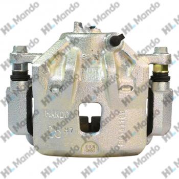 11 999 р. Суппорт HYUNDAI Elantra (13-) передний левый (с колодками) MANDO MANDO ex581103x200  с доставкой в г. Кемерово. Увеличить фотографию 2