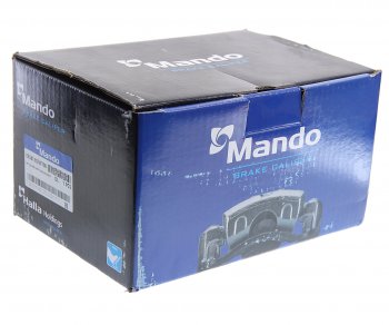 18 099 р. Суппорт HYUNDAI Santa Fe (12-) передний правый (с колодками) MANDO MANDO ex581302w700  с доставкой в г. Кемерово. Увеличить фотографию 5
