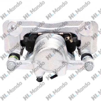 12 849 р. Суппорт HYUNDAI Santa Fe (12-) задний левый (с колодками) MANDO MANDO ex582102w700 MANDO ex582102w700  с доставкой в г. Кемерово. Увеличить фотографию 2