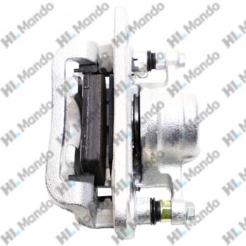 12 849 р. Суппорт HYUNDAI Santa Fe (12-) задний левый (с колодками) MANDO MANDO ex582102w700 MANDO ex582102w700  с доставкой в г. Кемерово. Увеличить фотографию 3