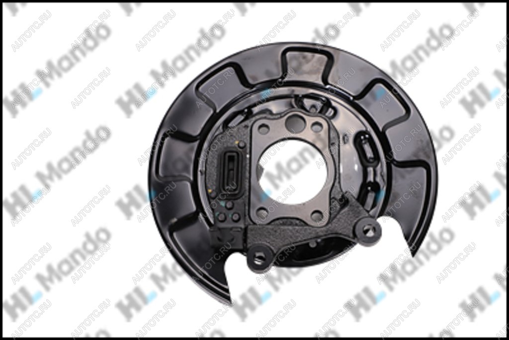 4 749 р. Кожух HYUNDAI Tucson (04-) KIA Sportage (04-) (2WD) диска тормозного заднего левого MANDO MANDO ex582512e000  с доставкой в г. Кемерово