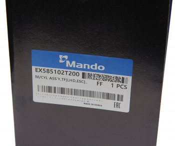 2 699 р. Цилиндр тормозной главный KIA Optima (10-) (2.0/2.4) (АБС,ESC) MANDO MANDO ex585102t200 MANDO ex585102t200  с доставкой в г. Кемерово. Увеличить фотографию 5