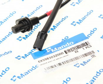 1 489 р. Датчик АБС HYUNDAI i40 (11-) колеса переднего левого MANDO MANDO ex598103z000  с доставкой в г. Кемерово. Увеличить фотографию 2